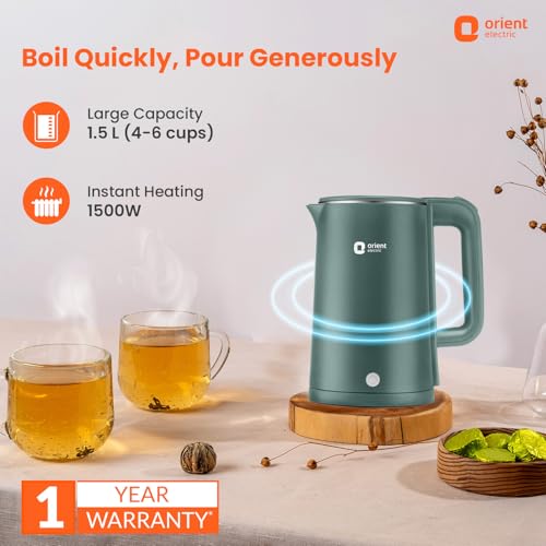 Orient Electric Powerhot Electric Kettle 1.5L — view 3