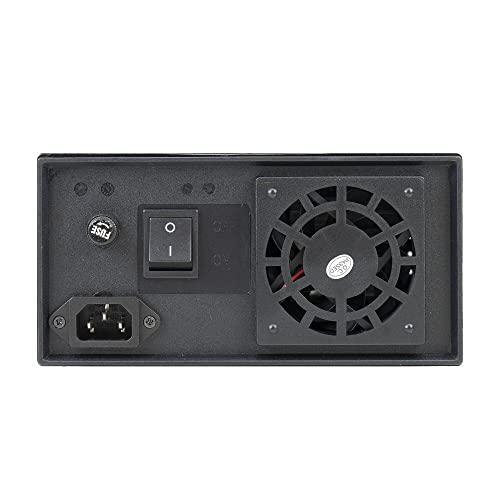 Jetfon JF-60 Digitales Netzteil stabilisiert und geschaltet 60 A, Schwarz