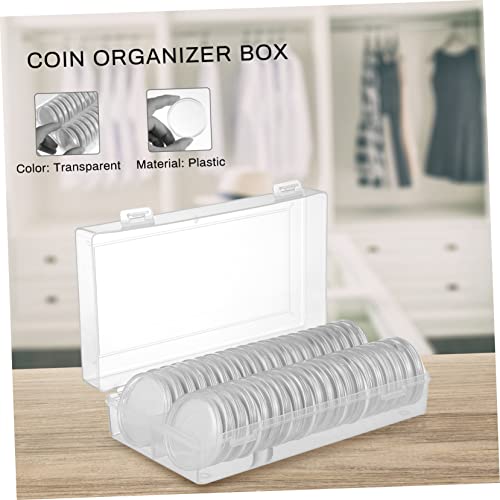 40 cápsulas protectoras para monedas con caja miniatura 4