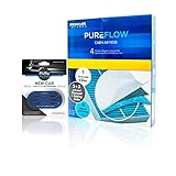 Pureflow Cabin Air Filter PC5519X and New Car Air Freshener with Odor Eliminator  Fits 2003-22
