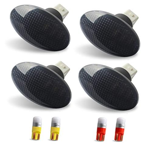 HERCOO Dually Bed Fender LED Side Marker Lights Cover