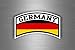 Akachafactory Autocollant Sticker Voiture Moto Drapeau Allemagne Allemand Aviation Militaire