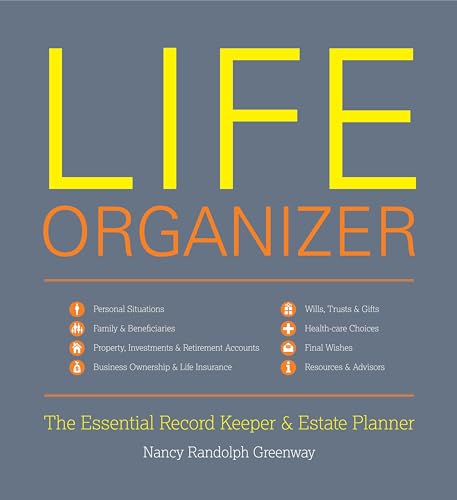 Life Organizer: The Essential Record Keeper & Estate Planner: Greenway, Nancy Randolph