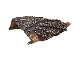 Plecoceramics Aquarium Cave - Ceramic Betta Fish Tank Decor - Natural Aquarium Decor - Large Reptile Hide - Fish cave Hideout - Snake Hide...