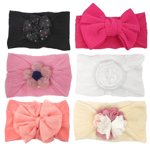 HOMEMATES Fashionable Multi Pattern Headband For Toddlers Baby Girls Boys Hair Band Multicolor Hair Accessories Pack of 6 Pcs (Style-5) (B09FF537MB) Amazon Price History, Amazon Price Tracker