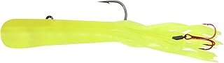 Northland Fishing Tackle Level-Head Predator Tube Jig, Assorted Sizes & Colors for Ice Fishing and Fishing Lake Trout, Northern Pike, and Burbot