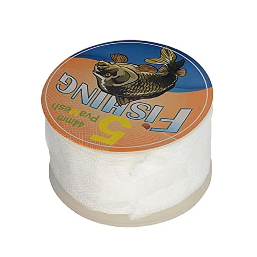 Kisangel 5m PVA Wasserlösliches Ködernachfüllnetz Karpfenangeln Futterbeutel Umweltfreundlich Biologisch Abbaubar Für Pellets Maden Partikelfutter