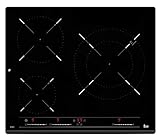Marco Biselado frontal Teka IZ 6315 Integrado Induction vitrocerámica - Placa (Integrado, vitrocerámica, Induction hob, Vidrio, Negro, 1500 W, Rectangular)