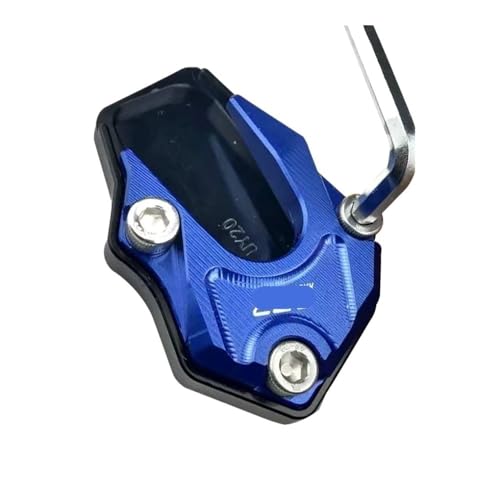 Extension de béquille latérale pour moto en alliage d'aluminium élargisseur de support