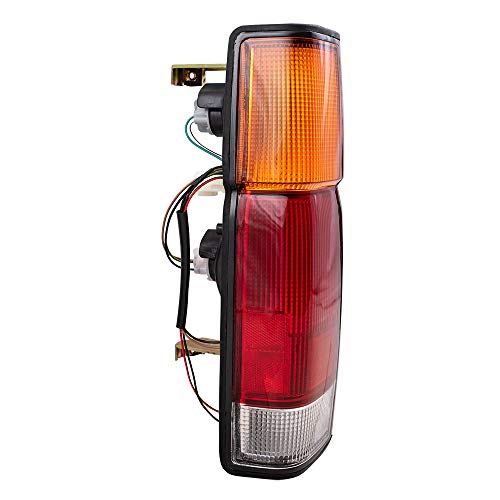 Epic Lighting Amxoe Replacement Rear Brake Tail Light Assembly Compatible With Nissan 86-94 D21 W/O Dual Rear Wheels 95-97 Pickup Truck [ Ni2800103 B65553B300 B655501G00 ] Left Driver Side #TOP1