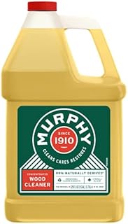 Murphy 70481465315 OIL SOAP Wood Cleaner, Original, Concentrated Formula, Floor Cleaner, Multi-Use Wood Cleaner, Finished Surface Cleaner, 128 Fluid Ounce (US05480A)