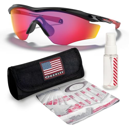 Oakley M2 FRAME XL OO9343 Sunglasses POLISHED BLACK Frame with PRIZM ROAD Lenses With Official Eyewear Kit