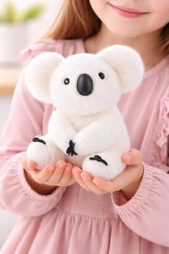 Image of Cute White Koala Soft Toy | Ultra Soft Plush Stuffed Animal for Kids | Hugable Teddy Bear Doll for Boys & Girls | Home Decor & Gift Item | 45cms