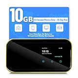 FREEBOT Mobile Hotspot Device 4G LTE Router with 10GB US/CA/MX Data Data 30 Days Portable WiFi for Travel No Contract or SIM Card Required Supports in 150 Countries Worldwide Home Overseas