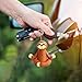 FINLALO Sloth Keychain, LED Car Keys Keychain Charms, Light Up Keychain, Meditating Sloth Cute Fashion Keychain, Cute Purse Charms, Keychain Accessories for Handbags, Car Keys