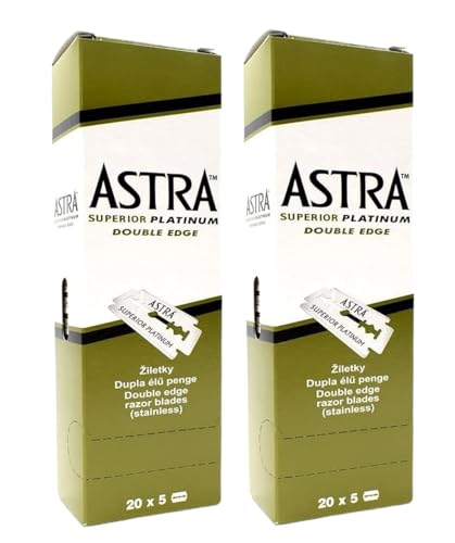 Razor Blades Club - Astra Platinum Rasierklingen 200 Stück