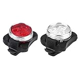 🚲 【Auf Sicherheit achten】: Der Scheinwerfer verfügt über 3 Modi: High / Low / Flash, Taschenlampe mit Fahrradclip und Knopfschalter. Der speziell entwickelte Strahl kann leistungsstarke Lumen und großflächige helle Scheinwerfer erzeugen, ohne Energie zu verschwenden.
