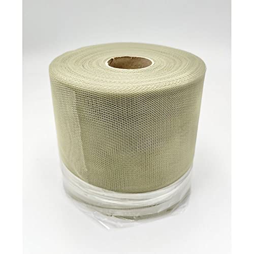 Generico Rouleau Nizza Tulle Vert Sauge 12,5 cm x 100 mètres