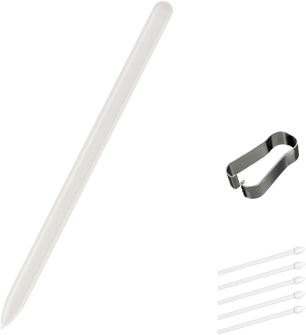 Alovexiong Tab S9 Fe S Pen For Samsung Galaxy Tab S9 Fe Stylus Pen/ S9 Fe+ Pen/S9/ S9 Fe Plus/ S9+ Sm-X510,Sm-X516B Pen Replacement With Nibs(Silvery)