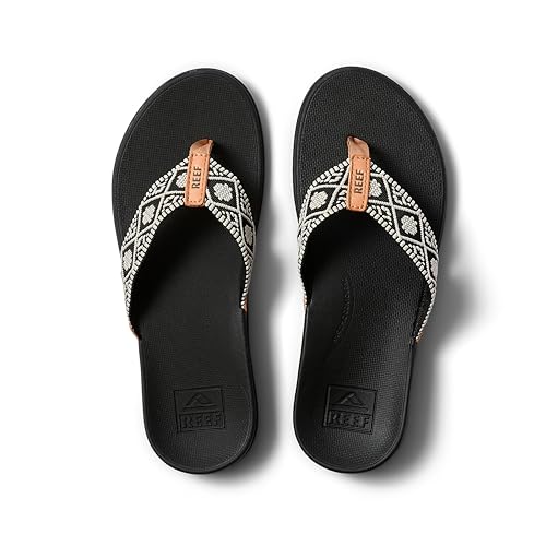 REEF Women's Orthotic Woven Sandals 6