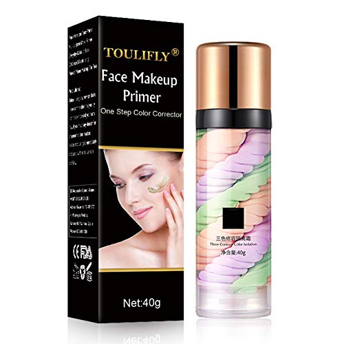 Pore Primer,Makeup Primer,One Step Color Corrector,Isolation Cream,Color Correcting Facial Serum,Skin Tone Correcting,Invisible Pore, Big Cover Acne Marks,Moisturizing Essence Concealer Foundation
