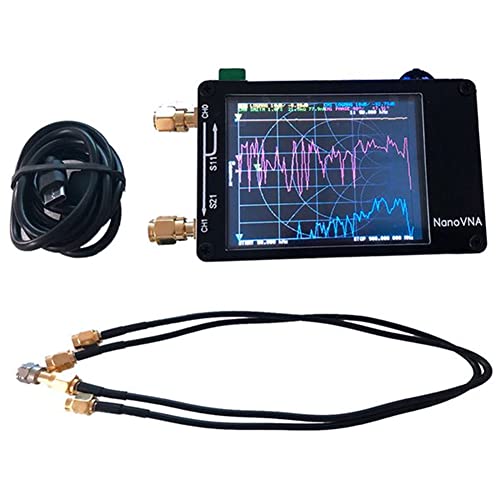pizarra VNA 2.8 Inch Network Analyzer Antenna Analyzer 50KHz - 900MHz Antenna Analyzer Built-in Battery