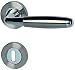 Produktbild Alpertec 88022100C Solid 8-R Chrom/Edelstahlfarbig satiniert. BB für Zimmertüren Drückergarnitur Türdrücker Türbeschläge Neu