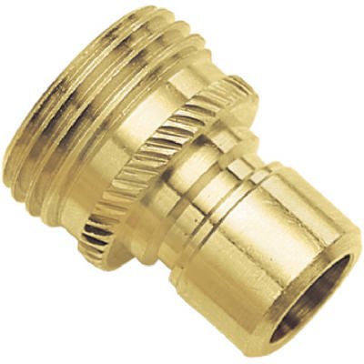 Green Thumb 09QCMGT Brass Male Connector for Hose