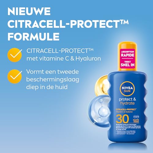 Nivea Sun Protect & Hydrate Zonnespray SPF 30 200 ml - View 2