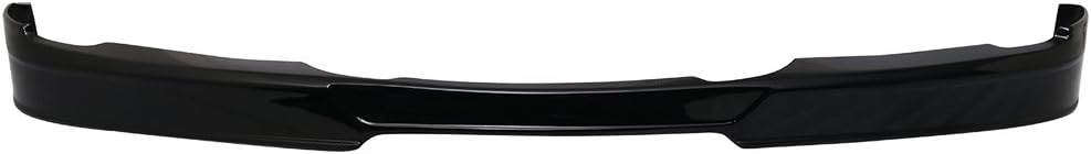 Front Bumper Lip Compatible With 2005-2008 BMW E90 4 DOOR 3-SERIES, AP Style PU Black Front Lip Spoiler Splitter by IKON MOTORSPORTS, 2006 2007