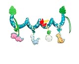 Facile à assembler dans toutes les situations : Grâce à sa conception à ressort, le jouet peut être fixé rapidement et en toute sécurité à la poignée d'une poussette, d'un siège auto ou d'un berceau. C'est la solution idéale pour la maison et les promenades.