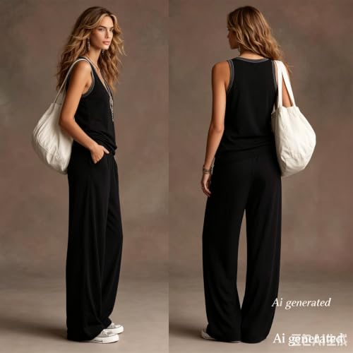 Conjunto informal suelto para mujer, la solución cómoda de pijama y ropa de estar en casa 3