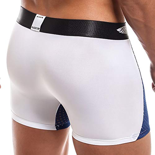 Mens Sexy Beat It Boxer Trunk Classic Pouch Enhancing Mesh Low Waist Underwear2