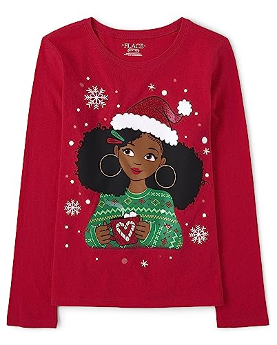 Image of The Children's Place Unisex-Baby and Toddler All Holidays Long Sleeve Graphic T-Shirts