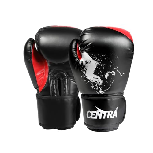 Centra Boxing Gloves,12 OZ PU Leather Sparring Gloves for Fighting, Kickboxing,Puching Bag, Training Mitts, MMA, Muay Thai, Sparring Training Fight Gloves for Men and Women