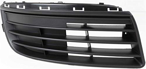 Evan Fischer Fog Light Cover Compatible With 2005-2010 Volkswagen Jetta Front Passenger Side VW1036107