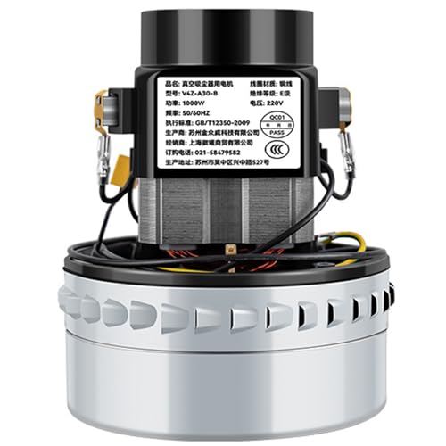 Eficiente motor seco y húmedo 1500 W 50 Hz accesorio de aspirador de agua con textura metálica