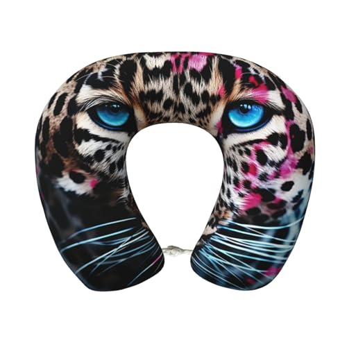 Almohada espuma viscoelástica tradicional azul miniatura 1