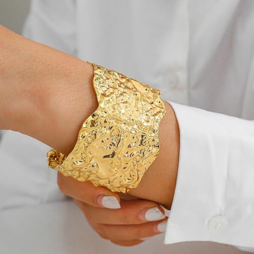 Image of Shining Diva Fashion Gold Plated Stylish Kada Bangle Cuff Bracelet for Women & Girls