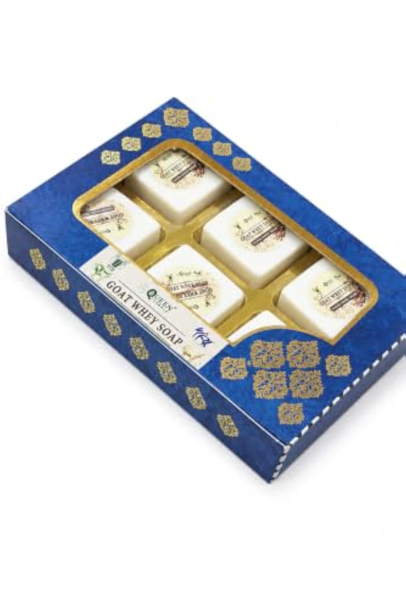 Goat Whey Handmade Herbal Soap, Pack of 6 x 25g
