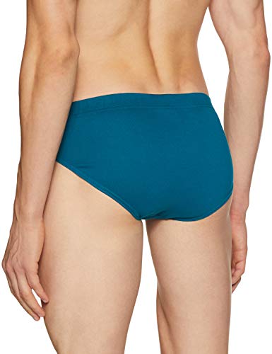 Image of Levi's 011 Comfort Brief for Men | 100% Pure Cotton | Breathable | Durable | Anti-Roll Waistband | Extra Supportive Gusset | Dual Layer 3D Pouch | Tagless & Zero Irritation Comfort | Pack of 3