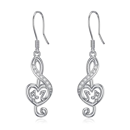 Boucles d'oreilles note de musique, cadeau idéal pour musicienne