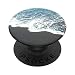 PopSockets PopGrip: Swappable Grip for Phones & Tablets - Black Sand Beach