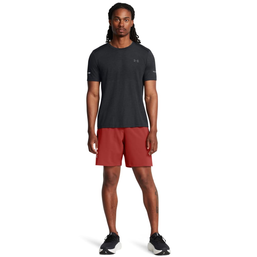 Under Armour Launch Short tissé Extensible pour Homme 17,8 cm