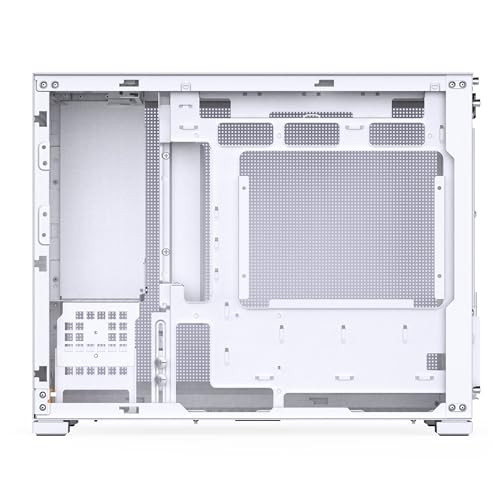 Caja Jonsbo D32 Pro Mesh solventa el calor en PC compactos con su frontal perforado blanco 6