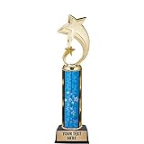 Crown Awards 11' Shooting Star Trophy, Shooting Star Trophies with Customized Text