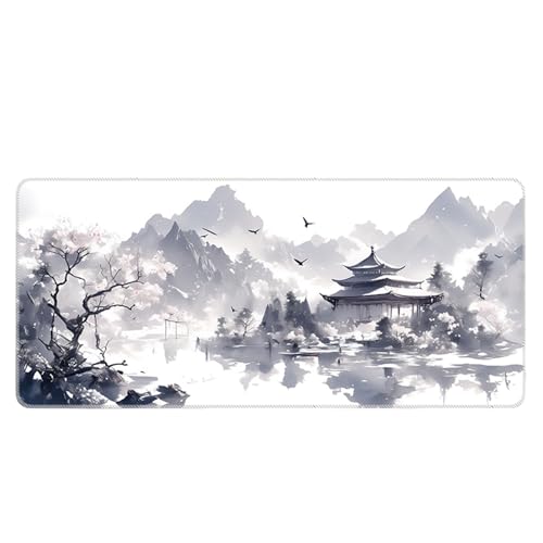 HongXINGDd Alfombrilla Optimizada para Ratón Portátil Ordenador Mac Diseño Exclusivo Estilo Japonés Goma Caucho Natural Antideslizante Bordes Rematados