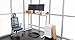 Uplift Desk 2-Leg V2-Commercial C-Frame Height Adjustable Standing Desk Frame (Industrial Style), No Desktop, Advanced Memory Keypad, Free Wire Tray