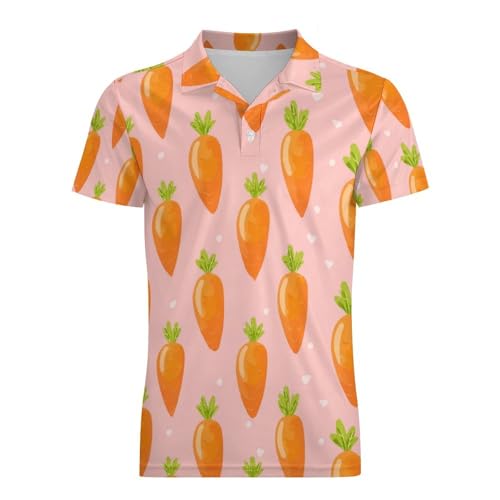 Boys' Classic Polo Shirts Short Sleeve Moisture-Wicking Golf & Tennis Shirts for Youth Teens Carrot4