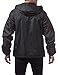 Pro Club Men's Fleece Lined Windbreaker Jacket, 2X-Large, Black